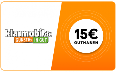 Klarmobil - 15 € Guthaben