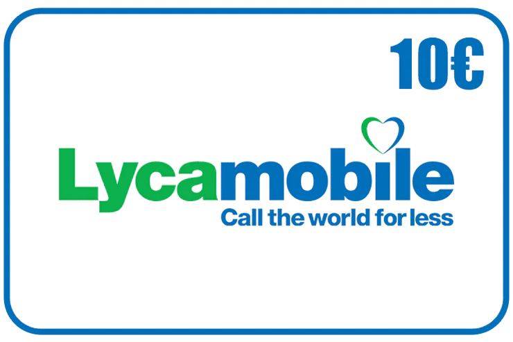 LYCAMOBILE 10£