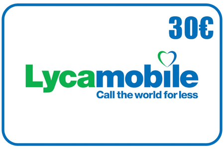 LYCAMOBILE 30£