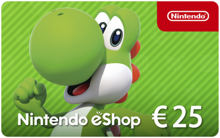 NINTENDO ESHOP 25£